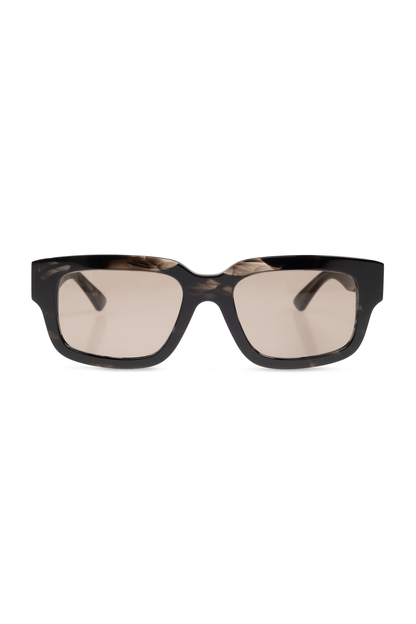 サングラス BOTTEGA VENETA SUN GLASS (821514V2Q30 1230) Bottega Veneta® Ultrathin Squared Sunglasses in Black/black